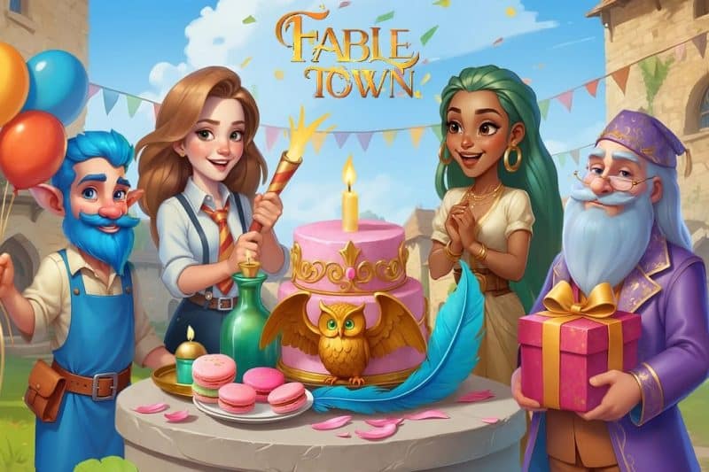 Магия первого юбилея Fable Town: новые квесты и коллекции