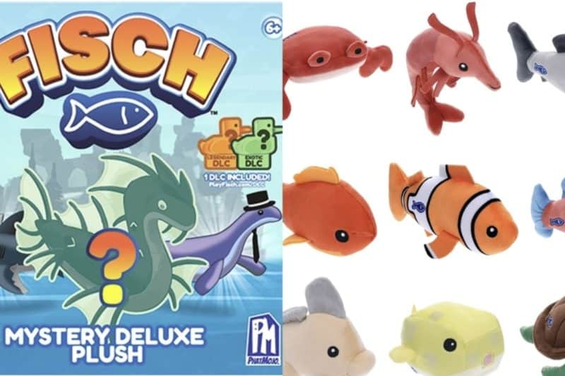 Вышли крутые плюшевки Fisch: коллекционируйте существ и получайте награды в игре!