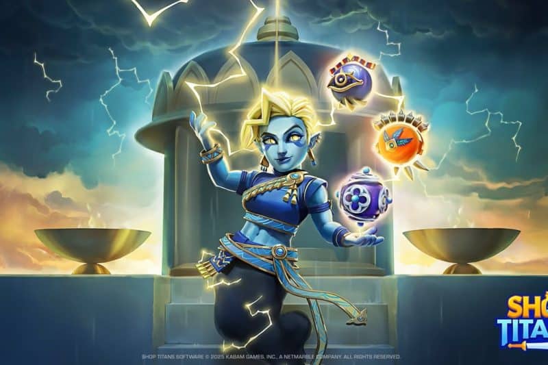 Shop Titans обновление 22.0: Зефир, новые идолы, катализаторы и осенние пакеты