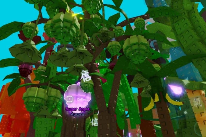 Фруктовые растения в Grow A Garden: от яблок до драконьего фрукта